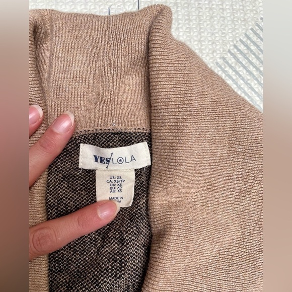 Yes Lola Leopard Print Cardigan Size XS - Picture 3 of 8